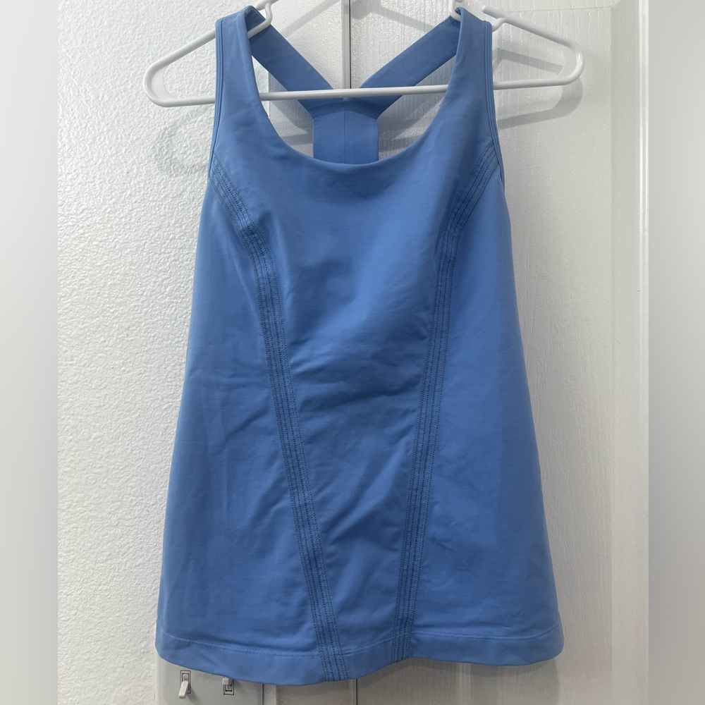 lululemon athletica Blue Tank Top